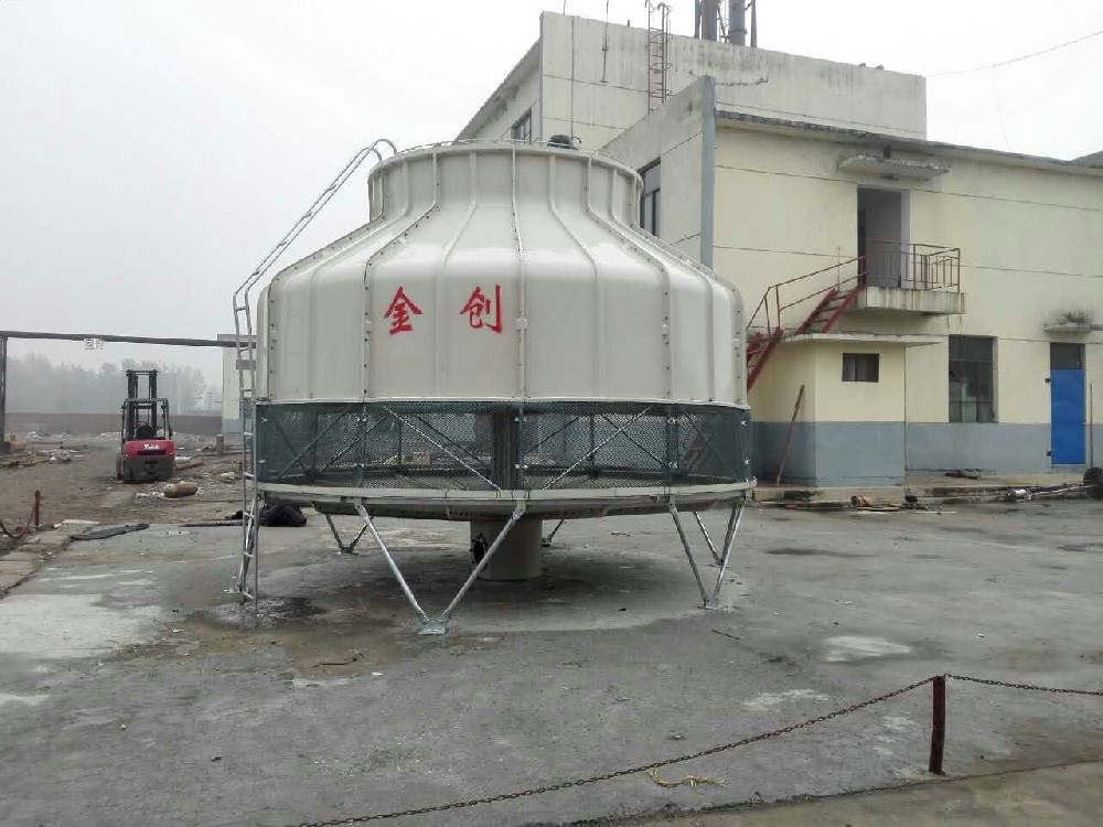 冷卻塔噴槍流量調(diào)整范圍較大，且噴霧角度變動小